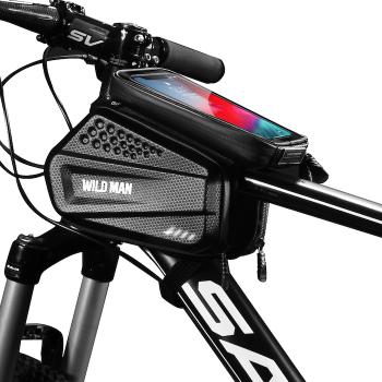 Wildman ES6 Sport Bike Fahrradtasche Rahmentasche wasserdicht 1.2L mit Fenster